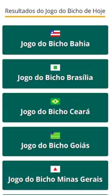 Resultado do Jogo do Bicho - T android App screenshot 4